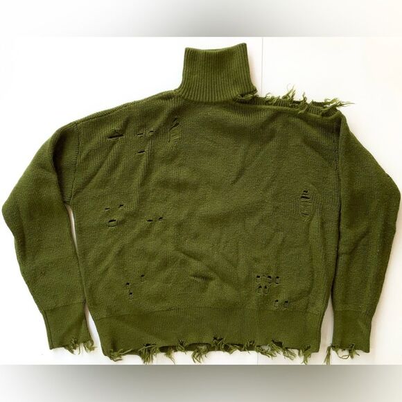 Lovers + Friends Arlington Sweater - Olive Green Size XS $158 RETAIL - Picture 2 of 10